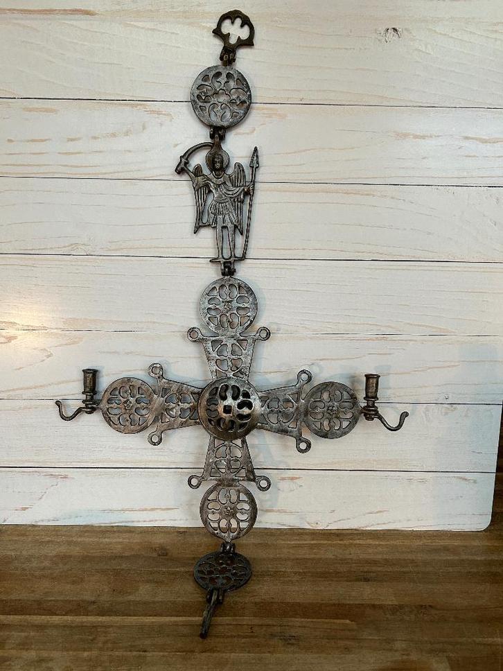 Byzantijns kruiskandelaar, Antiek en Kunst, Antiek | Religie, Ophalen of Verzenden