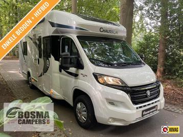 Chausson Welcome 737 Enkele Bedden 25000 km Hefbed 2017 beschikbaar voor biedingen