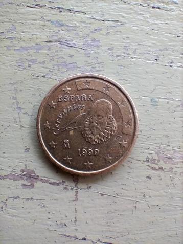 10 Eurocent Cervantes 1999 beschikbaar voor biedingen