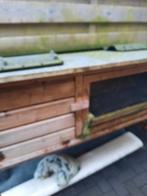 Ruim konijnenhok  20 euro, Dieren en Toebehoren, Knaagdieren en Konijnen | Hokken en Kooien, Ophalen, 110 cm of meer, Hok, 90 cm of meer