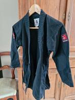 Matsuru Karatepak Zwart - Maat S, Gebruikt, Vechtsportpak, Ophalen of Verzenden, Karate