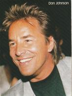 Kaart Don Johnson, Verzamelen, Verzenden, 1980 tot heden, Ongelopen, Sterren en Beroemdheden