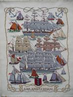 Borduurwerk "Sail Amsterdam", Hobby en Vrije tijd, Borduren en Borduurmachines, Handborduren, Onderdeel of Toebehoren, Gebruikt