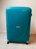 Samsonite koffer 77cm 4 wieltjes turqoise, Sieraden, Tassen en Uiterlijk, Koffers, Hard kunststof, Zo goed als nieuw, 70 cm of meer