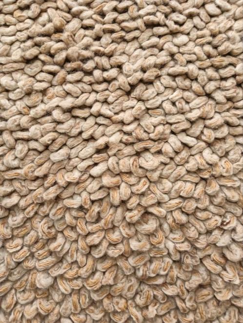 Stones zuiver wollen tapijt Bijenkorf 170x240, Huis en Inrichting, Stoffering | Tapijten en Kleden, 200 cm of meer, Rechthoekig