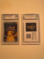 Pikachu grey felt hat - pokemon Van Gogh - graded 10, Hobby en Vrije tijd, Verzamelkaartspellen | Pokémon, Ophalen, Zo goed als nieuw