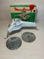 Moulinex julienne rauwkostmolen met drie messen, Ophalen of Verzenden, Zo goed als nieuw