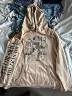 Taylor Swift Eras Tour hoodie taupe, Kleding | Dames, Ophalen of Verzenden, Zo goed als nieuw, Maat 46/48 (XL) of groter, Bruin