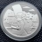 2021 Marge & Maggie Simpson - 1 oz silver BU, Zilver, Ophalen of Verzenden