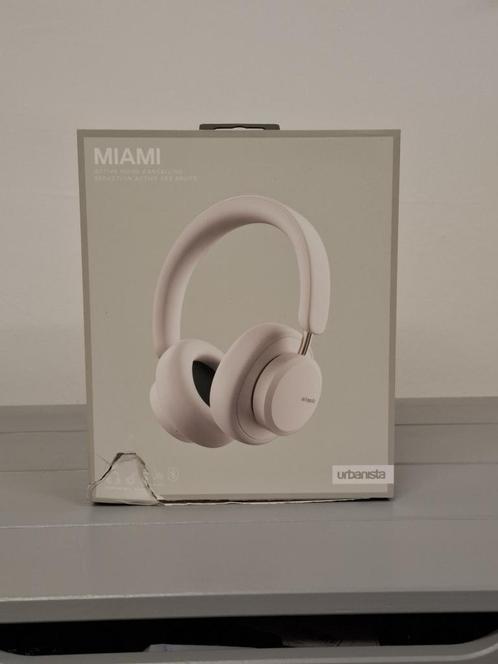 Urbanista | Miami | ANC Draadloze Koptelefoon | Wit, Audio, Tv en Foto, Koptelefoons, Zo goed als nieuw, Over oor (circumaural)