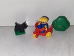 Duplo kindje met fiets en hondje 1, Gebruikt, Ophalen of Verzenden, Duplo, Duplo