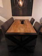 Eetkamerbank + 2 eetkamerstoelen – in zeer goede staat, Huis en Inrichting, Complete eetkamers, Ophalen, Zo goed als nieuw, Minder dan 4 stoelen
