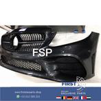 W205 C43 AMG Voorbumper Facelift 2014-2020 COMPLEET originee, Gebruikt, Voor, Mercedes-Benz, Ophalen of Verzenden