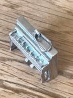 Zilveren piano ( hanger), Verzenden, Zo goed als nieuw, Zilver, Overige merken