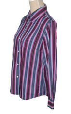 Blue Willi's gestreepte blouse, shirt, paars, Mt. M, Kleding | Dames, Maat 38/40 (M), Verzenden, Zo goed als nieuw, Paars