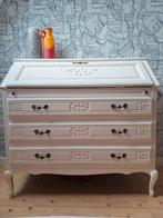 Vintage brocante Queen ann secretaire., Brocante, Gebruikt, Ophalen