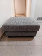 Poef Grijs 87x87x40     µ9z, Huis en Inrichting, Minder dan 50 cm, Rond, Minder dan 50 cm, Ophalen of Verzenden