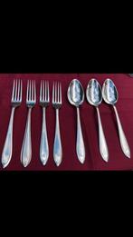 Verzilverde bestekdelen Keltum Posthoorn P2 Puntfilet bestek, Antiek en Kunst, Ophalen of Verzenden