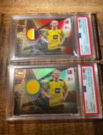 PSA 10 - /5 & /40 topps haaland relic POP 1, Hobby en Vrije tijd, Stickers en Plaatjes, Ophalen of Verzenden, Nieuw, Meerdere plaatjes