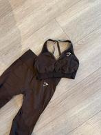 Gymshark seamless setje bruin, Kleding | Dames, Sportkleding, Ophalen, Bruin, Maat 36 (S), Fitness of Aerobics
