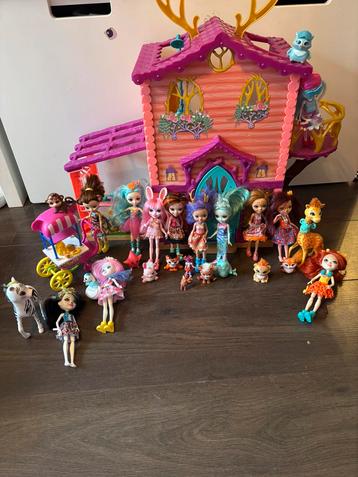 Enchantimals hertenhuis incl. Enchantimals beschikbaar voor biedingen