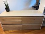 Houten dressoir met lades, 100 tot 150 cm, Eikenhout, Ophalen of Verzenden, Zo goed als nieuw