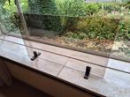 Glazen haardscherm, Huis en Inrichting, Ophalen of Verzenden, Gebruikt