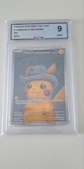 Pikachu Van Gogh - Graded 9 beschikbaar voor biedingen