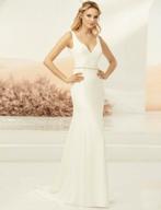 Nieuwe aansluitende rustige Bianco Evento trouwjurk maat 36, Ophalen of Verzenden, Nieuw, Wit, Trouwjurk