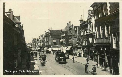 (300-136-027) Groningen Oude Ebbingestraat, Verzamelen, Ansichtkaarten | Buitenland, Oostenrijk, Verzenden