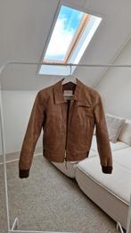 Bruin leren jasje maat s Oakwood als nieuw, Kleding | Dames, Bruin, Ophalen of Verzenden, Zo goed als nieuw, Oakwood