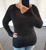 Trui Gaten Doorschijnend The Sting Ongedragen Zwart, Kleding | Dames, The Sting, Verzenden, Zwart, Nieuw
