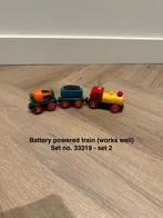 Heel goed Brio elektrische trein op batterijen wagons 33319, Kinderen en Baby's, Verzenden, Zo goed als nieuw, Overige typen