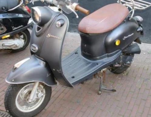 San Remo Santini scooter, Fietsen en Brommers, Scooters | Vespa, Gebruikt, Overige modellen, Maximaal 25 km/u, Benzine, Ophalen