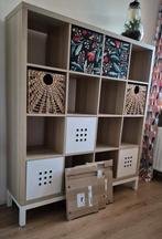 Ikea Kallax vakkenkast met onderstel, Ophalen of Verzenden, Zo goed als nieuw