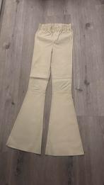 Echt leren flared broek van Est Seven xs stretch leer, Zwart, Ophalen of Verzenden, Zo goed als nieuw, Maat 34 (XS) of kleiner