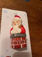 kersthanger Goebel Kerstman in schoorsteen 1982, Ophalen of Verzenden, Zo goed als nieuw