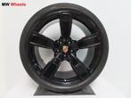 Originele Porsche Cayenne Coupe 22 inch velgen zomerbanden, Gebruikt, 285 mm, Banden en Velgen, Overige maten