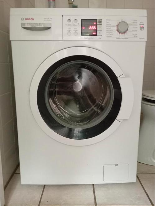 Bosch Serie 6 Wasmachine - 6-8 kg, Witgoed en Apparatuur, Wasmachines, Gebruikt, Voorlader, 6 tot 8 kg, 85 tot 90 cm, 1200 tot 1600 toeren