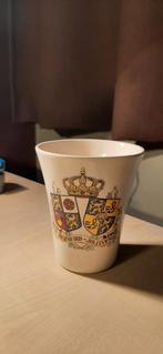 Herinneringsbeker Bernard Juliana 1937 - 1987 helemaal gaaf, Ophalen of Verzenden, Gebruikt, Servies