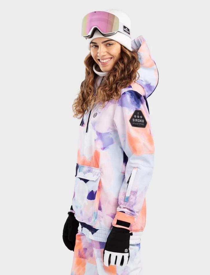 Mooie snowboard / ski jas Siroko mt S, Kleding | Dames, Wintersportkleding, Zo goed als nieuw, Jack, Maat 36 (S), Ophalen of Verzenden