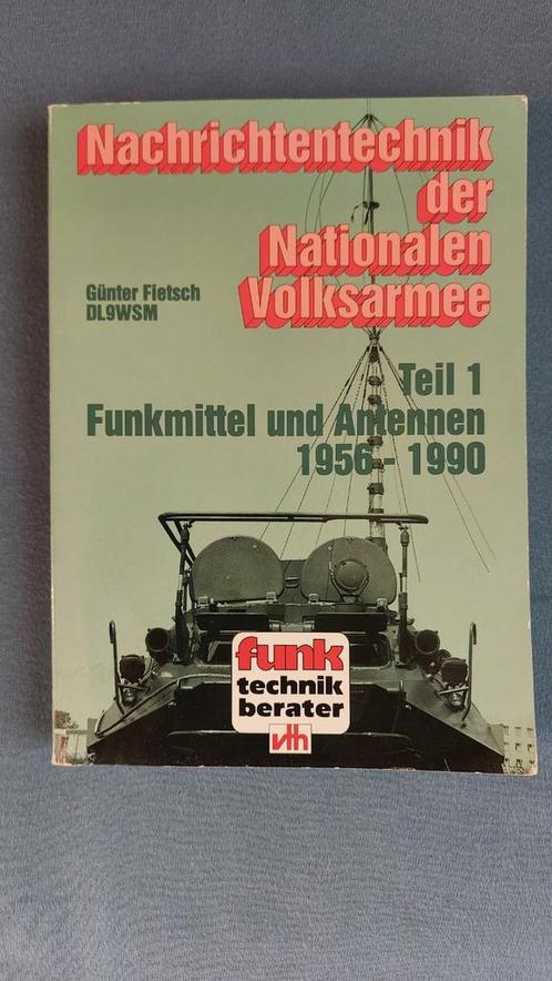 Boek: Nachrichtentenik der NVA van Günter Fietsch, deel 1, Telecommunicatie, Zenders en Ontvangers, Zo goed als nieuw, Zender en Ontvanger