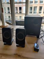 Speakers with subwoofer, Ophalen, Zo goed als nieuw, Audiokanaal 2.1, Creative
