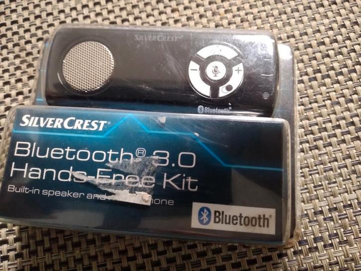 SilverCrest Bluetooth Hands-Free Kit - Nieuw in doos, Auto diversen, Carkits, Nieuw, Ophalen of Verzenden
