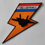 Patch F35A Lightning II - 2D/3D, Verzenden, Zo goed als nieuw, Patch, Badge of Embleem