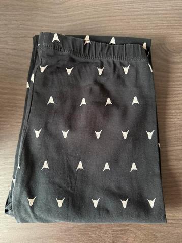 Alix the label kinder legging zwart met witte bulletjes.  beschikbaar voor biedingen