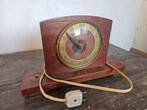 Vintage Jakob Palmtag Elektrische Tafelklok – Werkend, Antiek en Kunst, Antiek | Klokken, Ophalen of Verzenden
