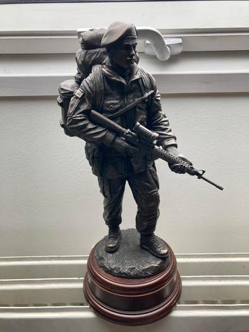 Dutch Marine, 'MARINIER DOORN', 12" Scale, Bronze