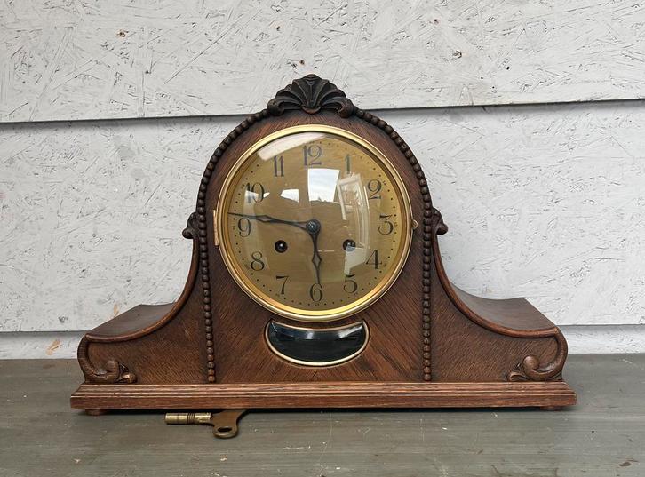 Antieke Duitse “Napolion hoed” pendule, Antiek en Kunst, Antiek | Klokken, Ophalen