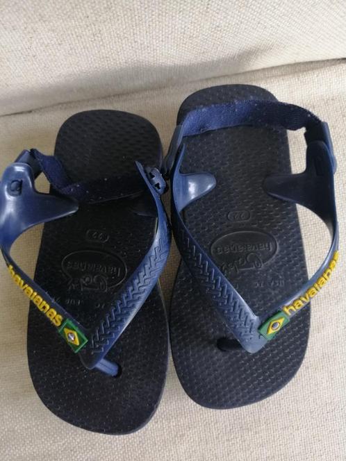 Havaianas Baby Brasil slippers sandalen blauw maat 22, Kinderen en Baby's, Kinderkleding | Schoenen en Sokken, Nieuw, Overige typen